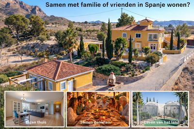 Samen met familie of vrienden in Spanje wonen?