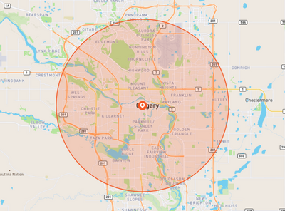 2 kamer appartement in Calgary