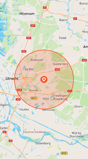 Huisje in Zeist rustige omgeving