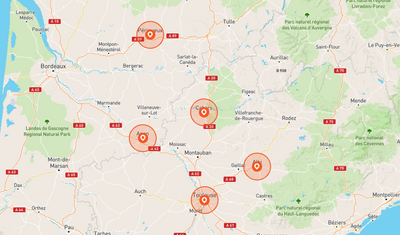 B&B, Gites, Camping of combi in Zuid Frankrijk – Dordogne