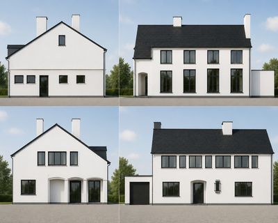 Ruime vrijstaande woning vlakbij de Nederlandse grens