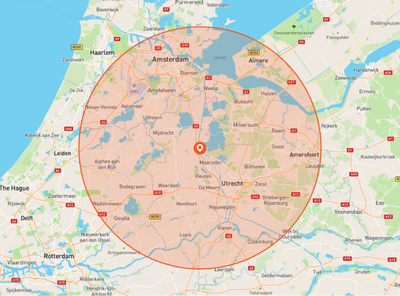 Woning op maximaal 1 uur reizen van Breukelen