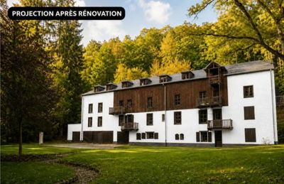 Uitzonderlijke, historisch object met 7 hectare
