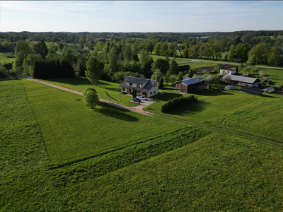 Family Home with Private Grounds near Cēsis