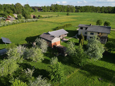 Family Home with Private Grounds near Cēsis