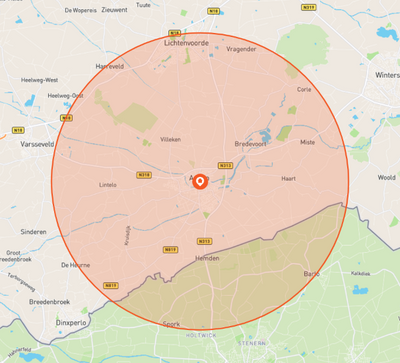 Splitsbare/gesplitste boerderij