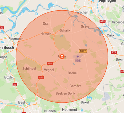 Splitsbare/gesplitste boerderij