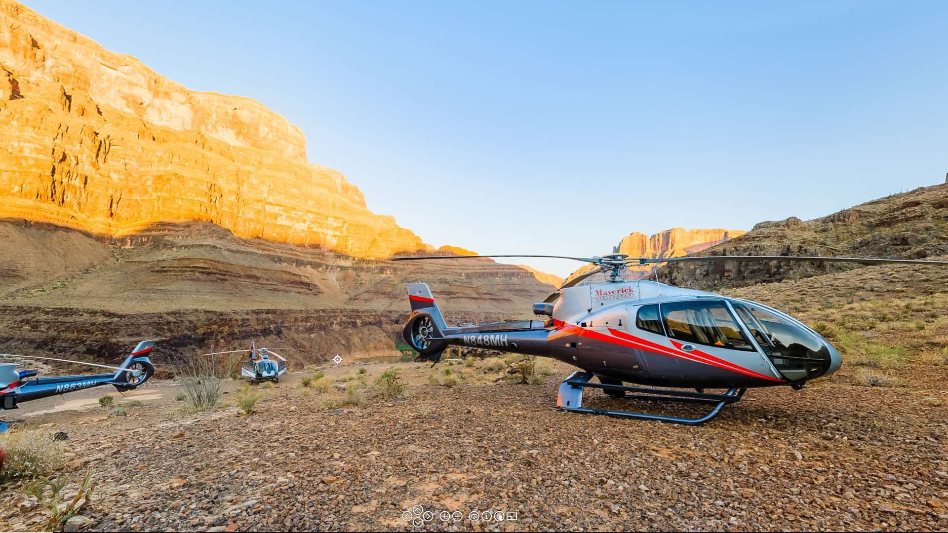 Grand Canyon Maverick Helicopter 360 Tour