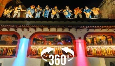 Elevated 360 view of The Bebotero Pub (Puerto Vallarta)