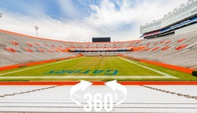360 panorama: Florida Field (Ben Hill Griffin Stadium)