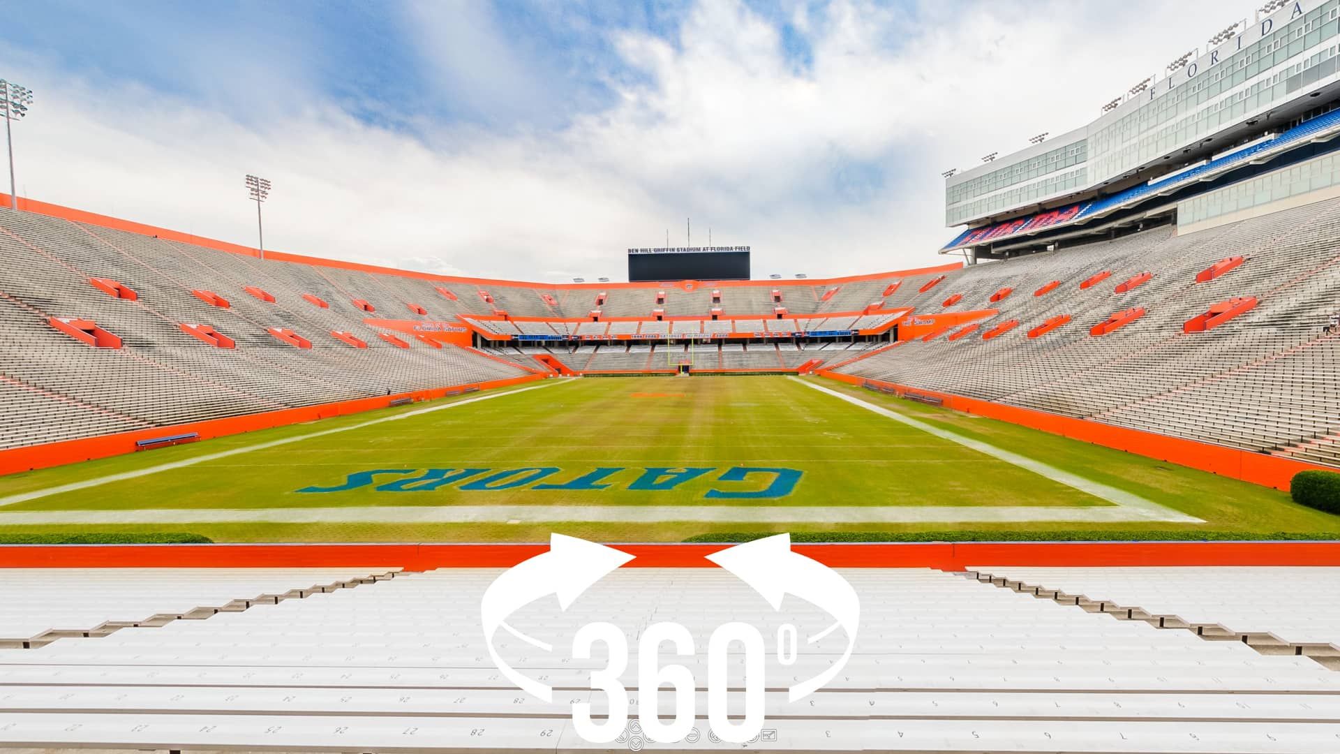 360 View Ben Hill Griffin Stadium Relive The Gator Spirit 