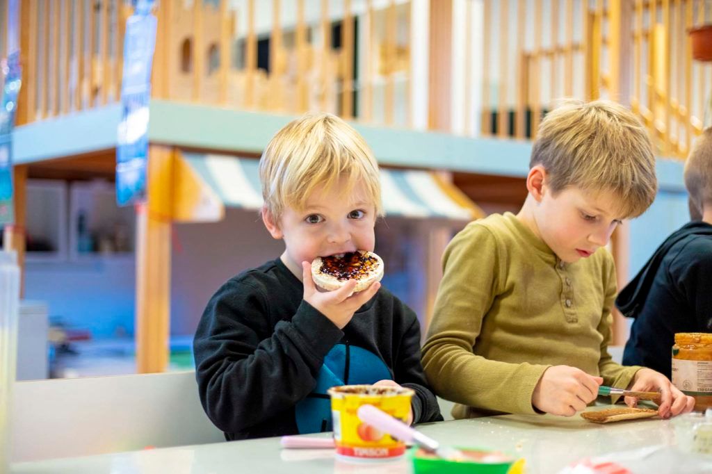 Gezonde voeding bij Kinderwoud kinderopvang