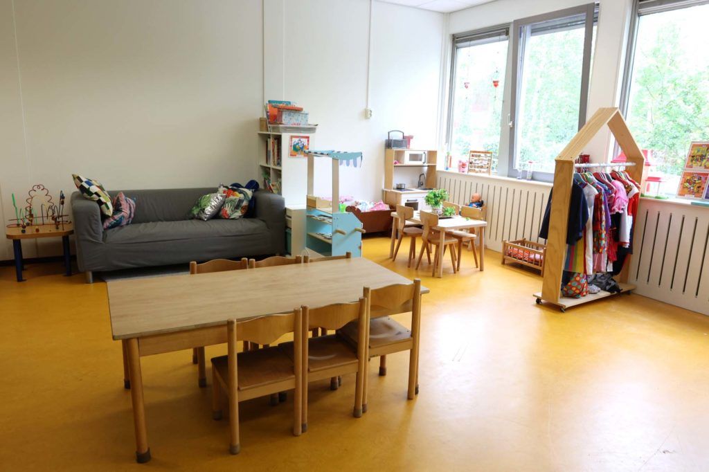 Kinderwoud Kinderopvang Albertine Agnes in Oranjewoud binnenruimte
