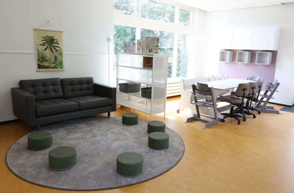 Kinderwoud kinderopvang de Einekoer in Heerenveen binnen