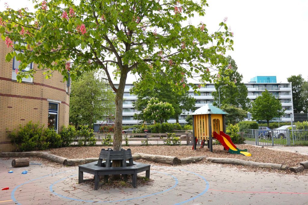 Kinderwoud Kinderopvang de Oudvaart in Sneek buitenruimte