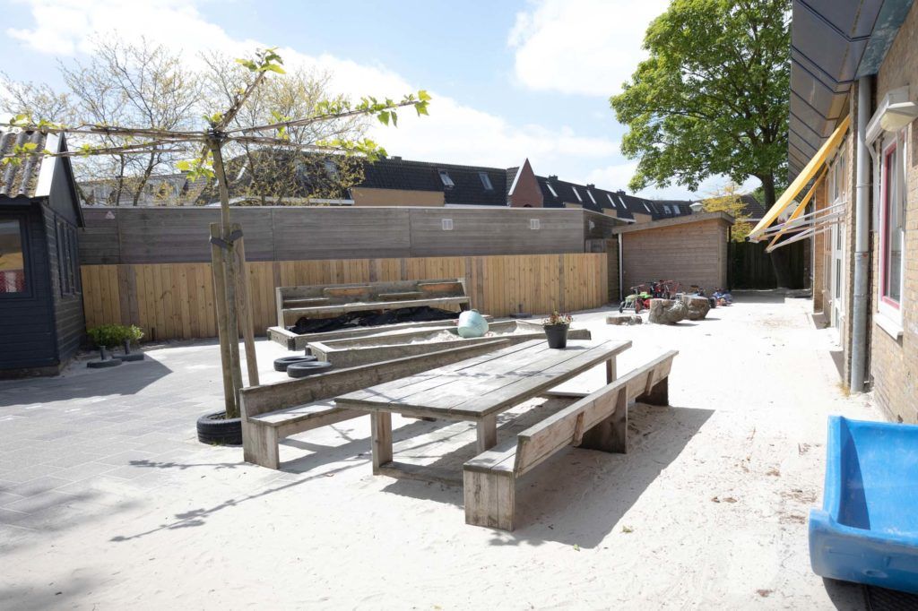 Kinderwoud Kinderopvang de Petteflet in Sneek buiten