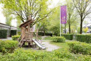 Kinderwoud Kinderopvang de Poppestien in Burgum buitenruimte