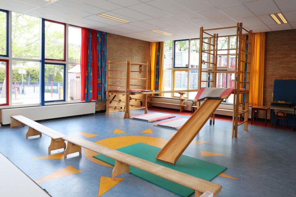 Kinderwoud Kinderopvang Ekke de Haan in Heerenveen gymzaal