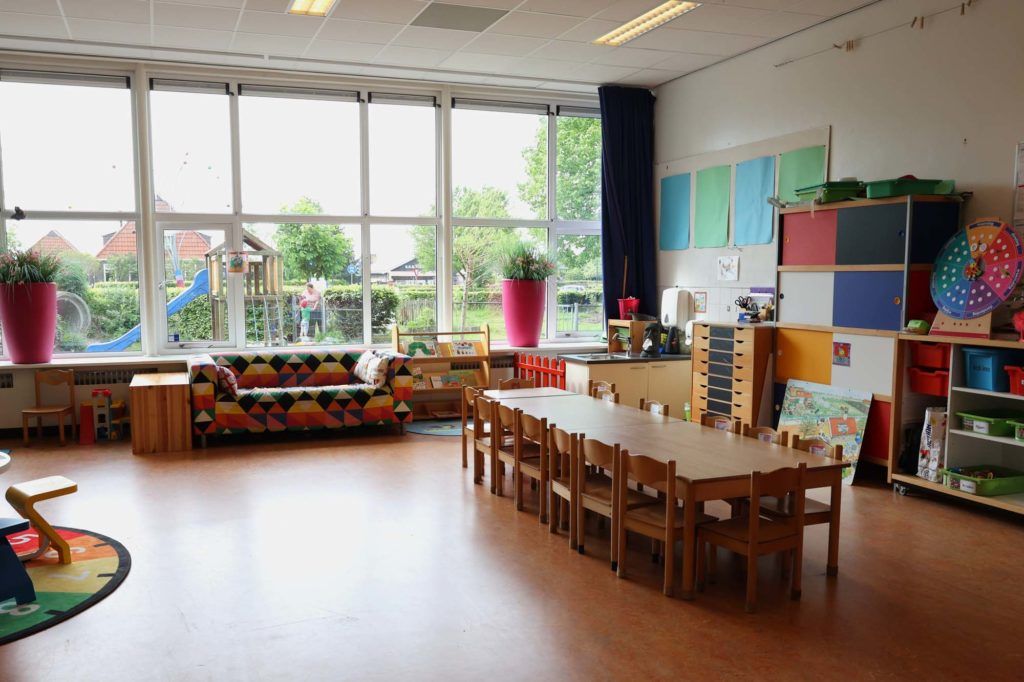 Kinderwoud Kinderopvang t Krielhoekje in Hoornsterzwaag binnenruimte
