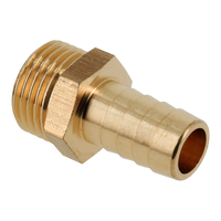 BONFIX brass threaded fitting hose tail external thread 1 1/4inch x 35mm MR