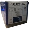 Afbeelding van QZ kozijnpluggen platkop 10.0 x 182 - 50 stuks