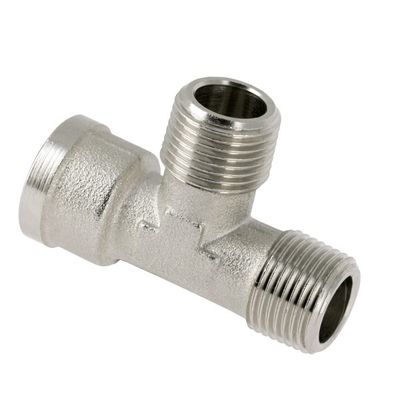BONFIX brass tinned threaded fitting Tee 3/8inch RpRR
