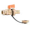 Afbeelding van EnergyBy kogelvul- en aftapkraan met rode knop buitendraad 1/2inch (geschikt voor solar)