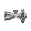 Afbeelding van Anco hoekstopkraan 1/2inch x 1/2inch met rozet en vijfhoekige gladde handgreep