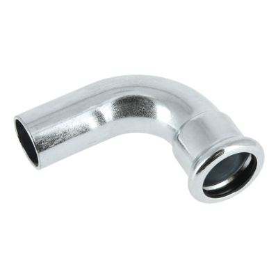 Photo of BONFIX press fitting galvanized steel push-in elbow 90 degrees 54mm MF
