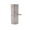 Image of SKS-X 130 – single walled chimney pipe with measuring point stainless steel 250mm diameter Ø130