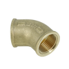 Afbeelding van BONFIX messing draadfitting bocht 45 graden 1inch RpRp