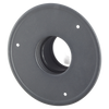 Image of SPKP pellet 100 – pellet stove chimney pipe rosette with collar diameter Ø100mm
