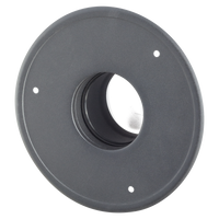 SPKP pellet 100 – pellet stove chimney pipe rosette with collar diameter Ø100mm