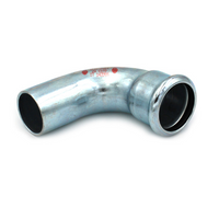Steelpres C-staal M 35mm persfitting insteekbocht 90 graden