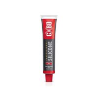 CX80 hittebestendig siliconenkit tot +380 graden - rood