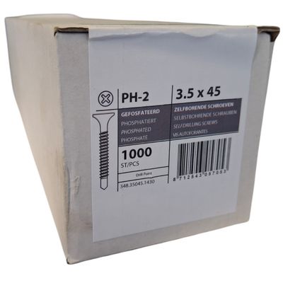 Photo of Drywall screws with drilling point 3.5 x 45 - 1000 pcs