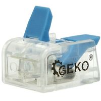 GEKO Lasklemmen 2-voudig 0.2–4 mm² – Snelle en Veilige Elektrische Verbindingen (10 stuks)