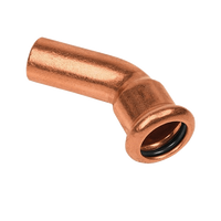 BONFIX press RK insteekbocht 45 graden 15mm MF