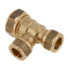 Afbeelding van BONFIX messing knelfitting T-stuk verlopend 15mm x 12mm x 12mm FFF
