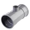 Image of Martens PVC 125mm x 50mm T-stuk 87 graden