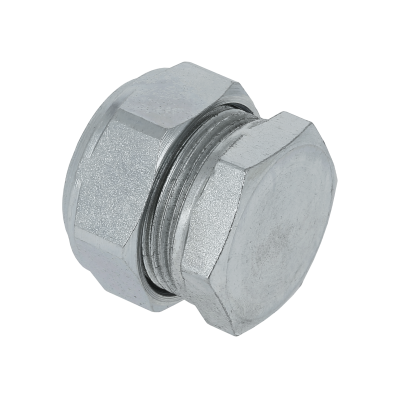 Foto van BONFIX C-staal knelfitting eindkoppeling 28 mm