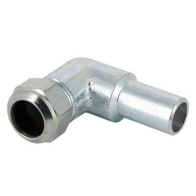 BONFIX C-staal knelfitting kniekoppeling 22 x 22 mm Foto van BONFIX C-staal knelfitting kniekoppeling 22 x 22 mm
