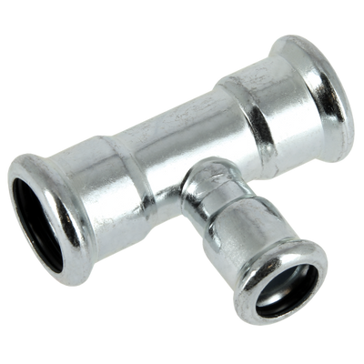 Foto van BONFIX press C-staal T-stuk verlopend 22mm x 28mm x 22mm FFF
