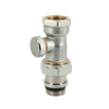 Afbeelding van BONFIX voetventiel recht 1/2inch buitendraad x 1/2inch binnendraad