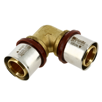 Photo of Bonfix Alu-Press Elbow Fitting 32 x 32 mm Brass (90° Press Fitting)