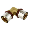 Image of Bonfix Alu-Press Elbow Fitting 32 x 32 mm Brass (90° Press Fitting)