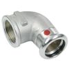 Afbeelding van BONFIX press C-staal knie / bocht 90 graden 1/2inch x 22mm FRp