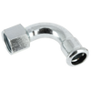 Afbeelding van Bonfix press staalverzinkt kniekoppeling binnendraad 28 x 1/2 inch