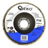 Afbeelding van Geko Aluminium Oxide lamellenschijf 125mm P36 - per stuk