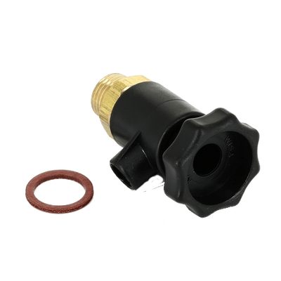 Foto van BONFIX aftapper met geïntegreerde O-ring 1/4inch R